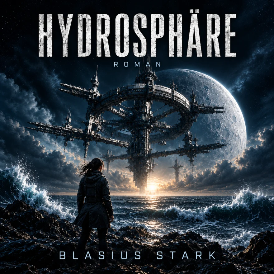 Cover des Romans Hydrosphäre von Blasius Stark